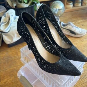 WILD DIVA Laser-Cut Women's Heels